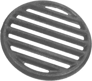 Charcoal Grill Grate Round Iron BBQ Cooking Grate for Fire Pit Durable Grilling Rack for Outdoor Camping and Family Gatherings Easy to Clean and Stable Design