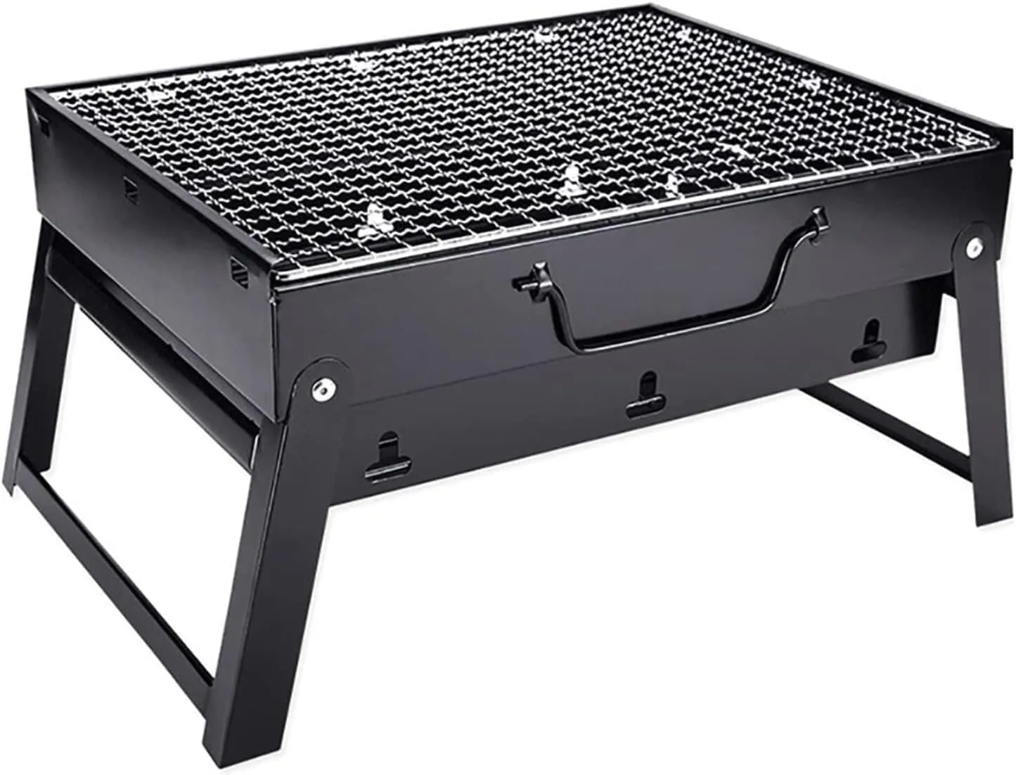 Charcoal Grills Folding Barbecue Grill Portable Mini BBQ for Outdoor Picnics Camping Party Cooking Rack Tools