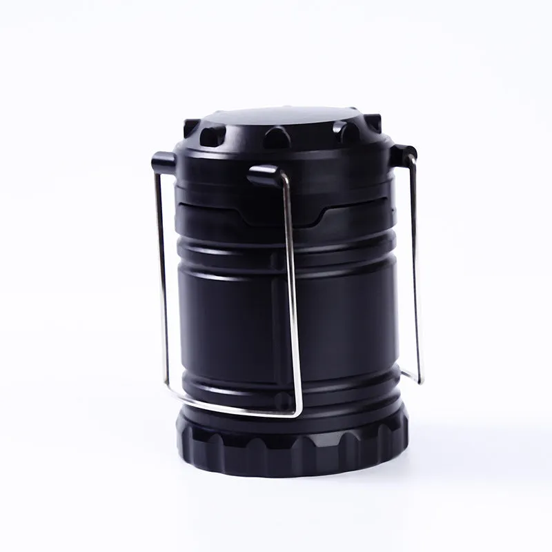 COB camping lamp LED outdoor portable telescopic emergency lantern hook