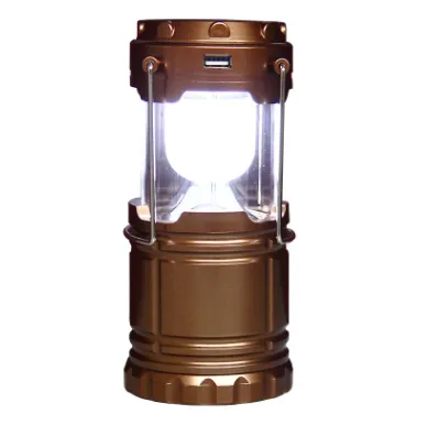 COB camping lamp LED outdoor portable telescopic emergency lantern hook