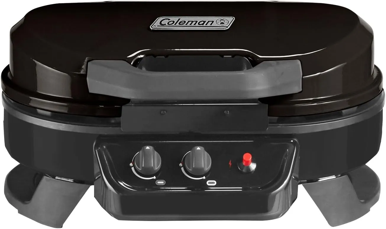 Coleman Gas Grill Portable Propane Grill Roadtrip 225 Tabletop Grill, Black