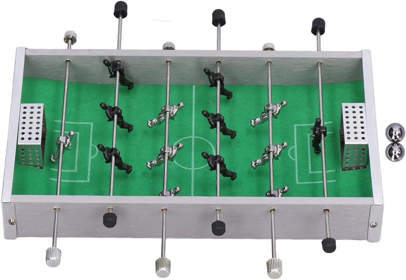 Compact Foosball Table, Aluminum Rod, Easy to Assemble, for Family Gatherings and Holiday Parties, Sturdy and, Tabletop Games Sports