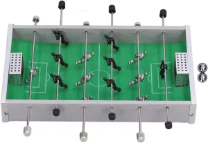 Compact Foosball Table, Aluminum Rod, Easy to Assemble, for Family Gatherings and Holiday Parties, Sturdy and, Tabletop Games Sports