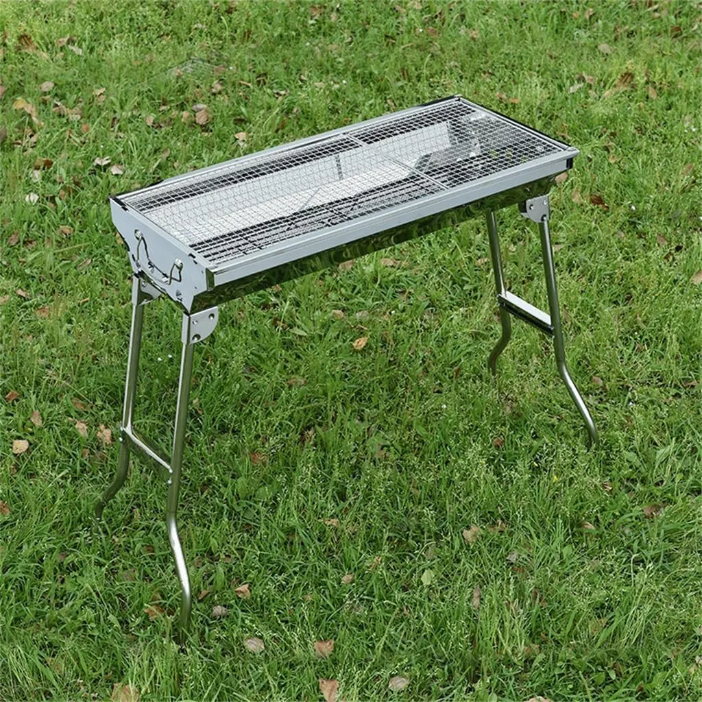 Complete Set of Outdoor Camping Carbon Barbecue Grill Home Charcoal Barbecue Grill Barbecue Rack
