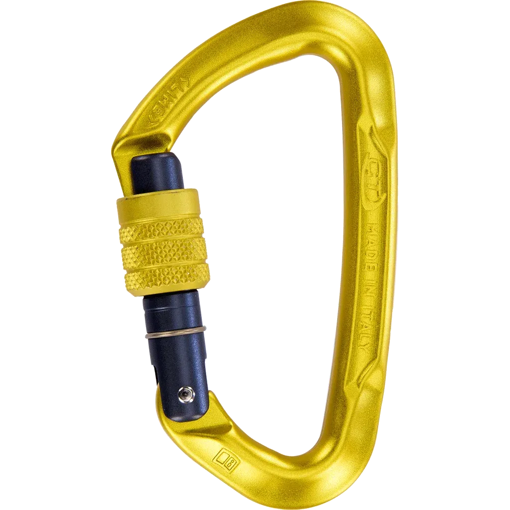 CT Lime Screw Gate Carabiner