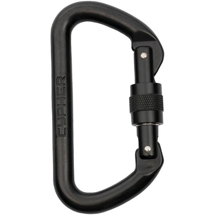 Cypher D Screwgate Locking Carabiner