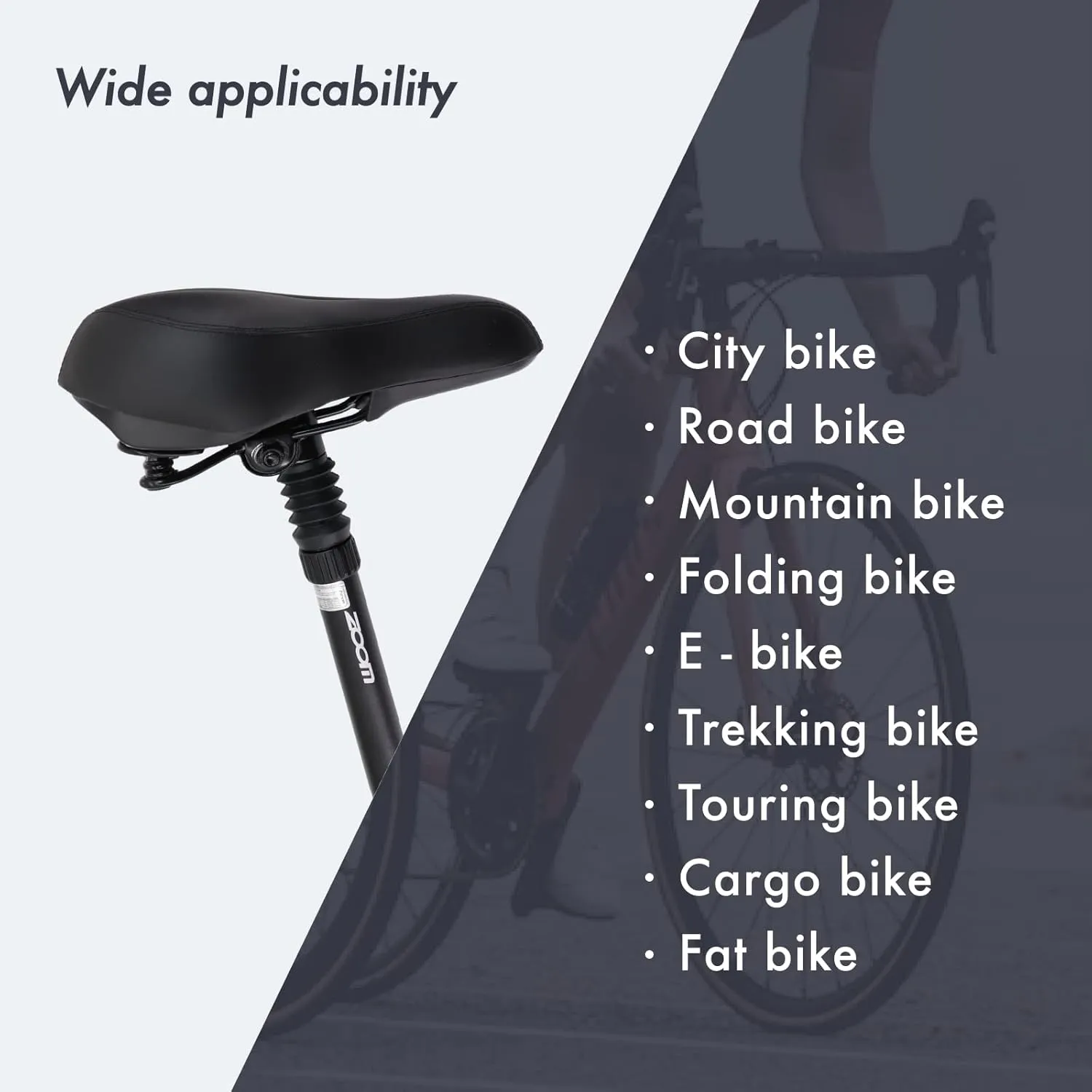DJC Suspension Seatpost Straight Pillar Headless Bike Seat Post Shock Absorber for City Bike MTB 25.4 27.2 28.6 30.4 30.9 31.6mm