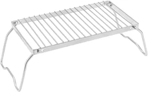 Djustable Height Barbecue Grill Rack Stainless Steel Bbq Skillet Outdoor Camping Accessory Garden Grill Rack