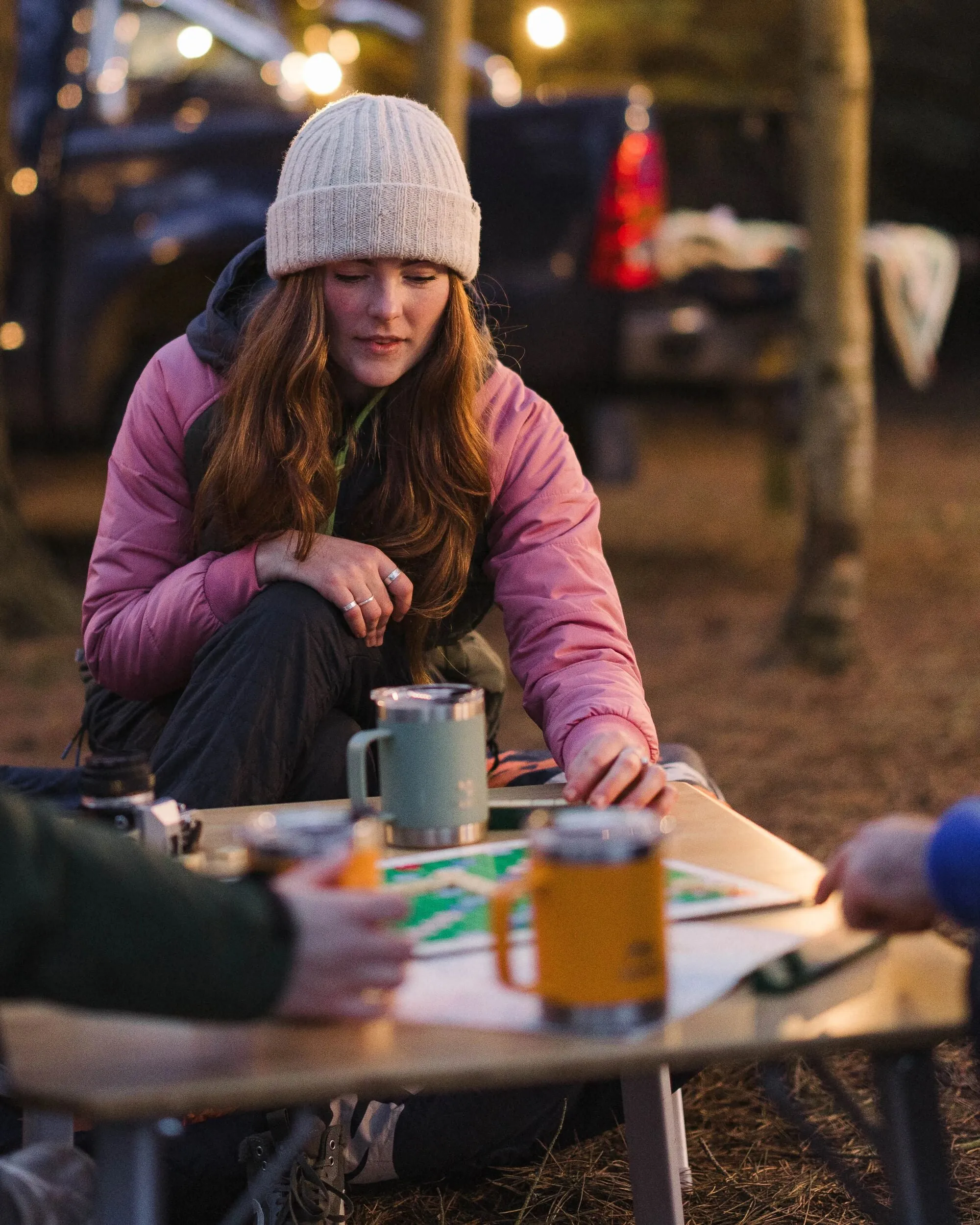 Dometic GO Compact Camp Table - Sandy Brown