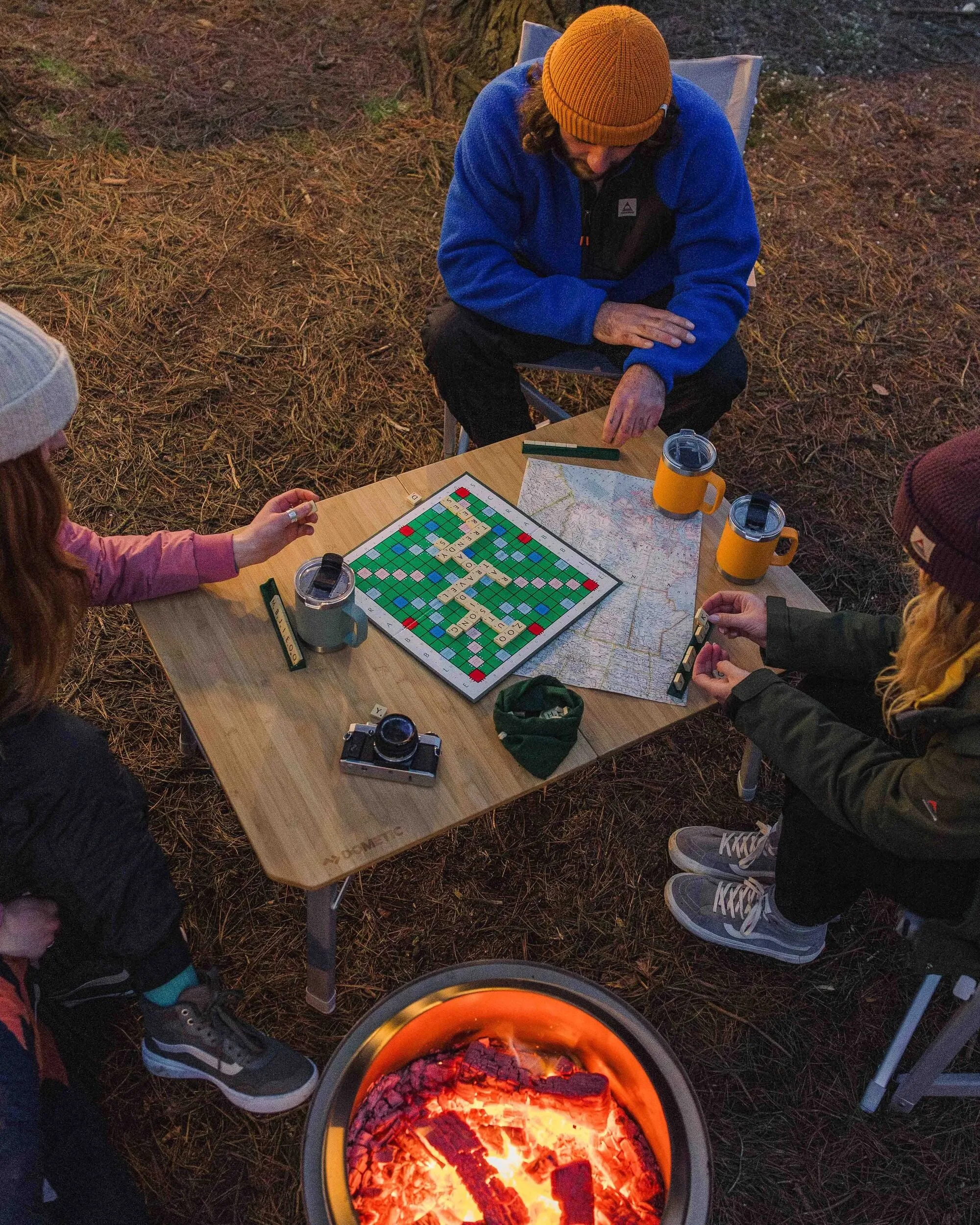 Dometic GO Compact Camp Table - Sandy Brown