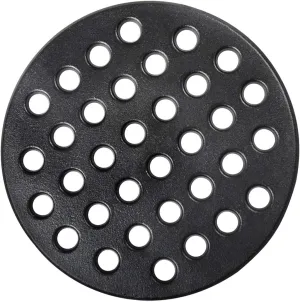 Dracarys Round cast Iron fire Grate, BBQ high Heat Charcoal Plate for Large Big Green Egg fire Grate Bottom Grate Grill Parts Charcoal Grate Replacement Parts Big Green Egg l accessories-9inch