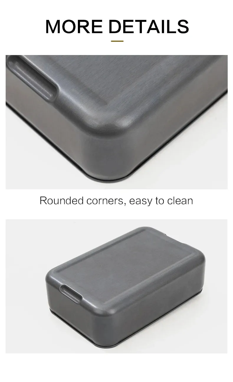 Durable Aluminum Alloy Lunch Box – Lightweight Picnic & Camping Food Storage Container