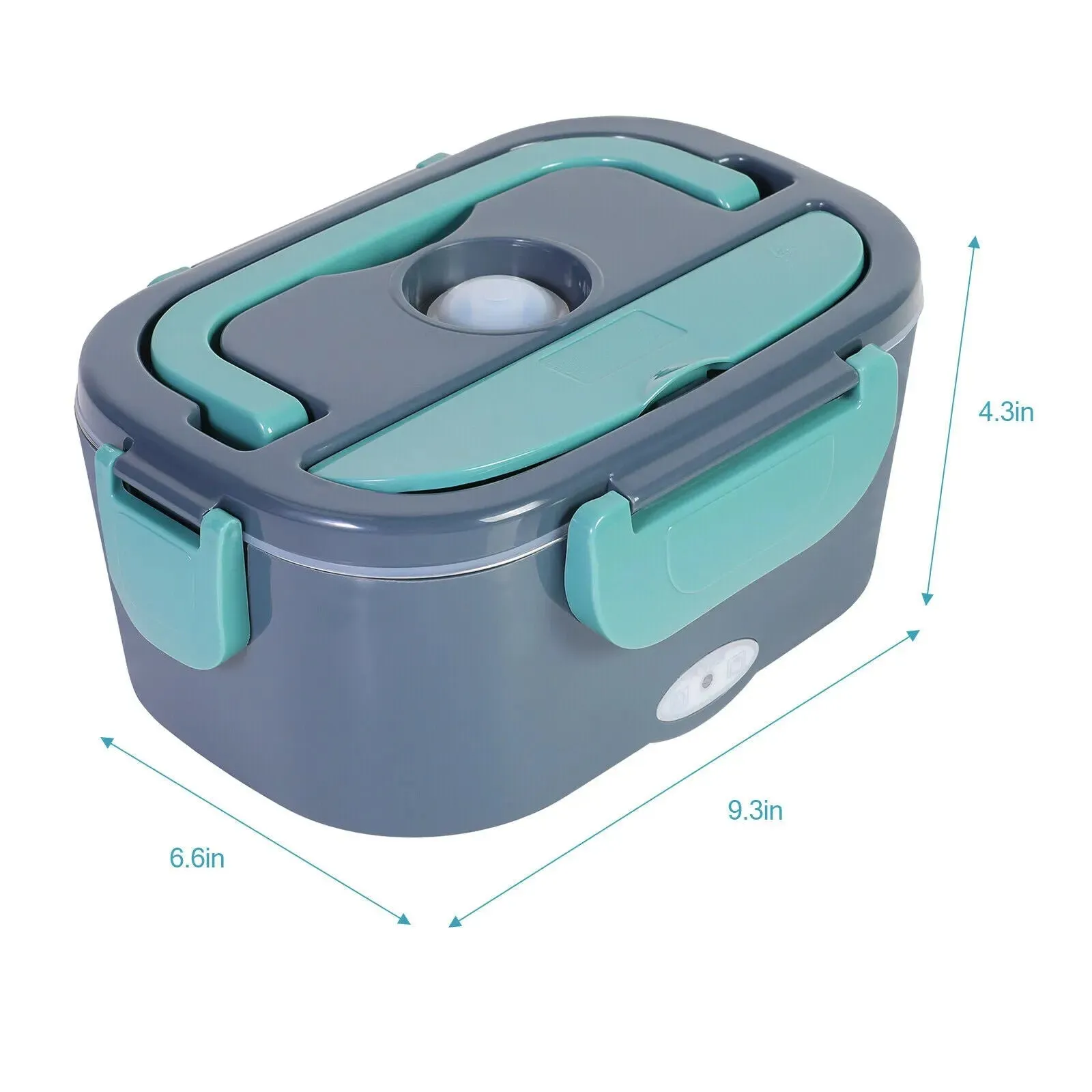Electric Lunch Box - Heated Lunch Boxes for Adults Portable Food Warmer Lunch Container Travel Mens Lunch Boxes for Work Travel