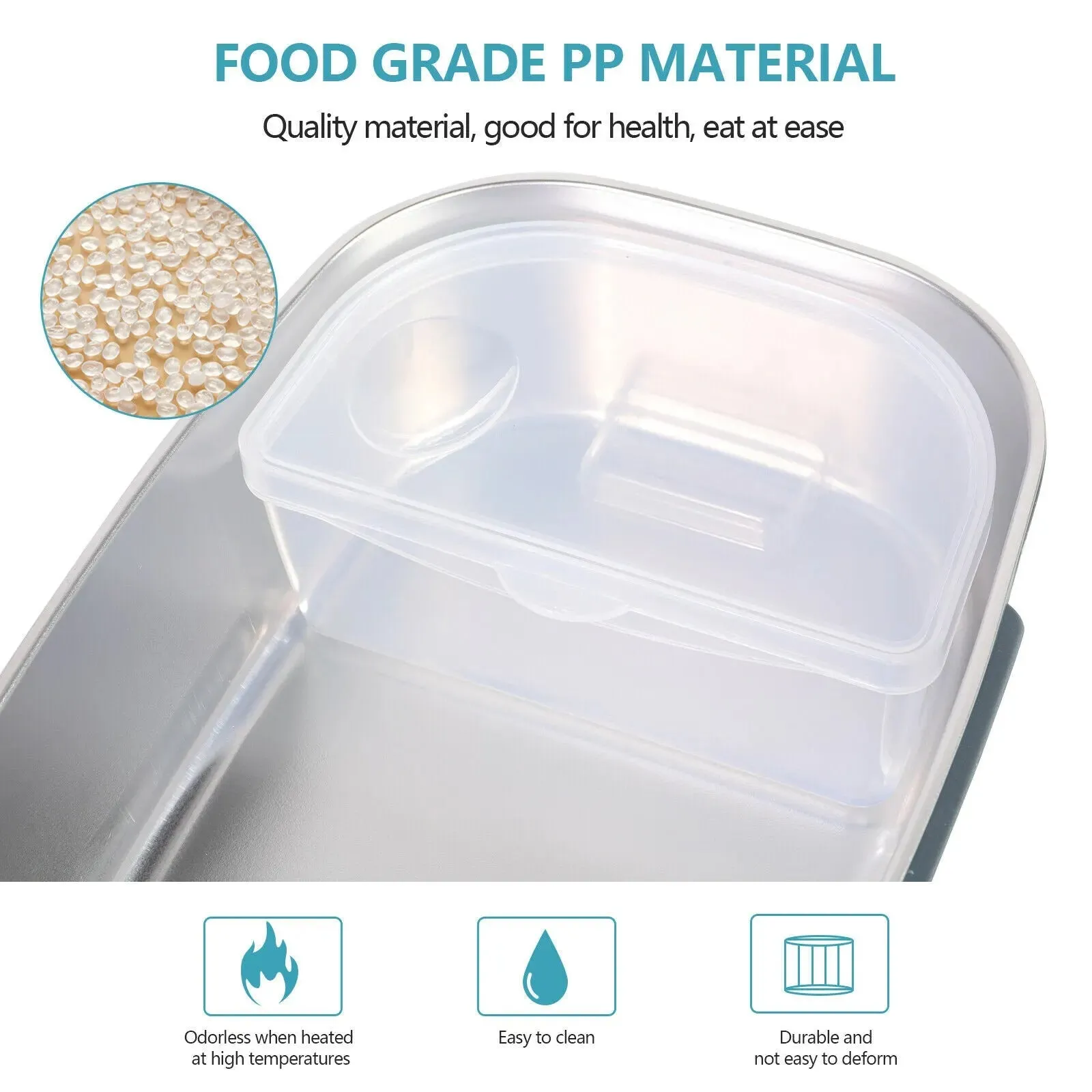 Electric Lunch Box - Heated Lunch Boxes for Adults Portable Food Warmer Lunch Container Travel Mens Lunch Boxes for Work Travel