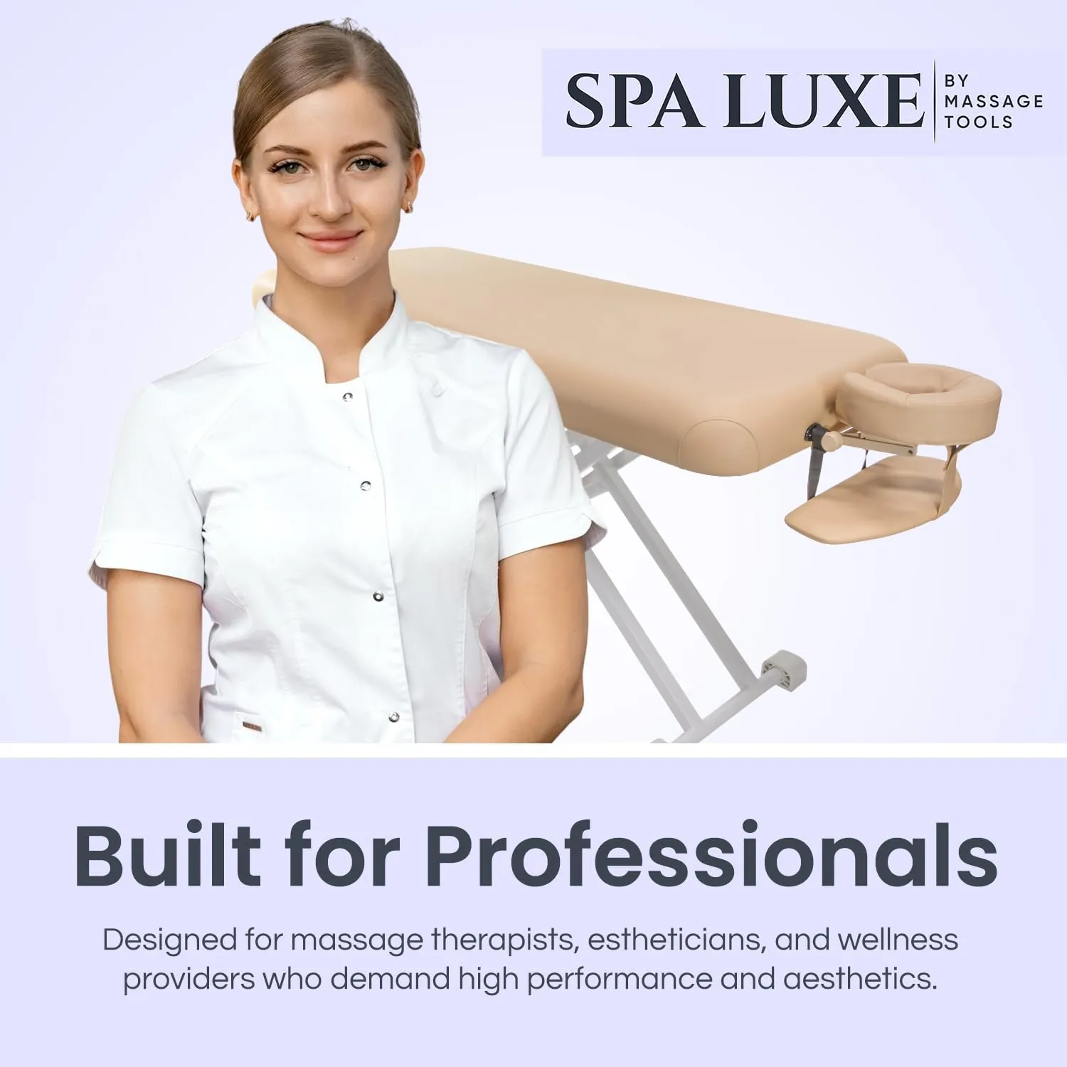 Electric Massage, Spa, and Treatment Table - Quiet German Motors, Adjustable Height and Foot Control, ADA Compliant Treatment Table for Esthetician, Massage Therapists and Spa Professionals