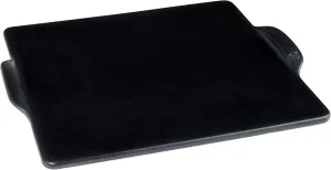 Emile Henry 14" x 14" Square Pizza Stone | Charcoal