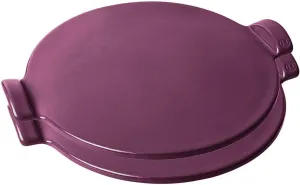 Emile Henry Made In France Flame Individual Pizza Stone 10" Set of 2, Figue