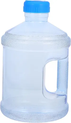 ERINGOGO Portable Handheld Water Jug Transparent Outdoor Water Container for Camping Hiking and Travel Lightweight and Easy to Carry for Pure Water Storage