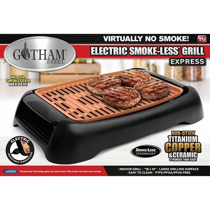 Express Electric Robust security Steel Fast dispatch Smokeless Gotham Grill