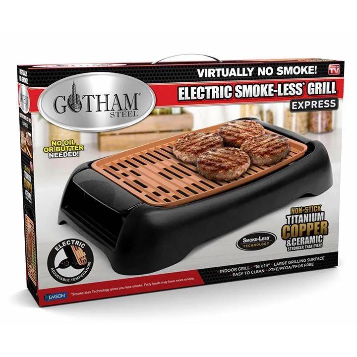 Express Electric Robust security Steel Fast dispatch Smokeless Gotham Grill