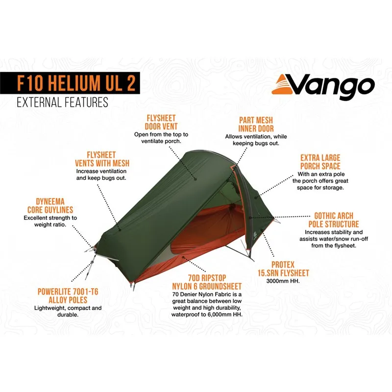 F10 Helium UL 2 Tent