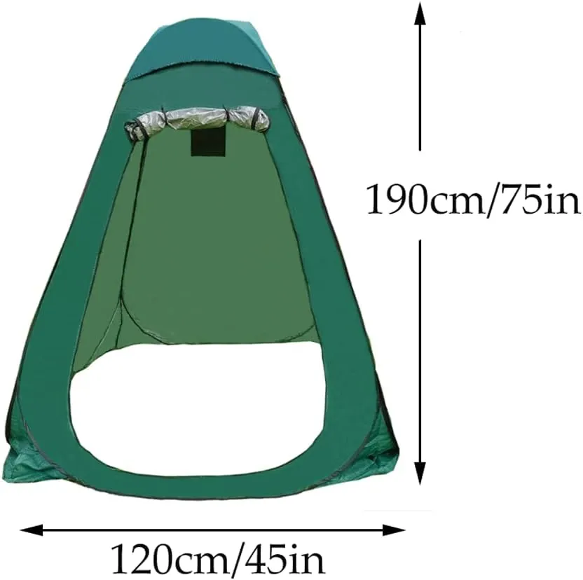 Fashion Foldable Pop Up Changing Room Tent Watertight Shower Tent Changing Room Sun Protection Quick Set Up Portable Changing Room Tent Modern