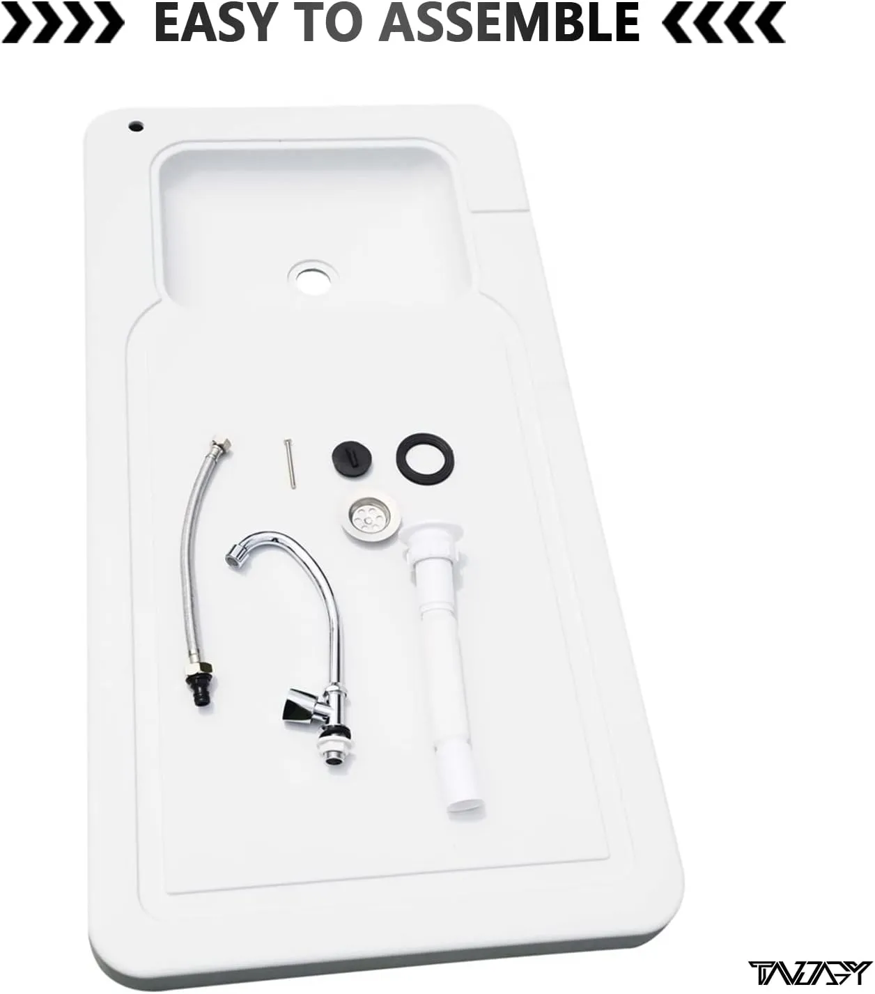 Fish Cleaning Table Portable Folding Fish Cleaning Table with Sink and Sprayer Outdoor Sink Station with Hose Hook Up Camping Table with Sink Fish Fillet Hunting Table