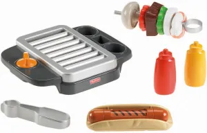 Fisher-Price Servin' Surprises Barbeque Grill Play Food Set