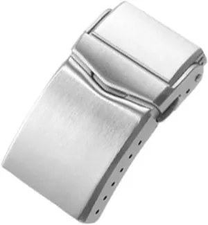 Fit For Cronos Watch Parts 18mm/20mm Brushed Stainless Steel Solid Clasp For 62MAS Watch Replacement Buckle Table buckle(20 mm 1 pcs)