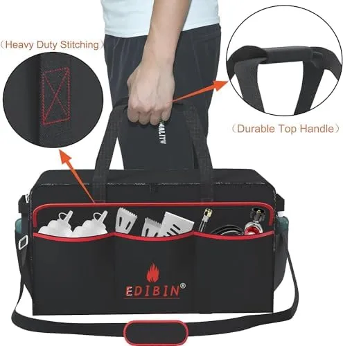 Fit for Cuisinart CGG-306 Chef's Style Tabletop Grill Carry Bag,Portable Griddle Storage Case for Cuisinart CGG-306 Tabletop Grill