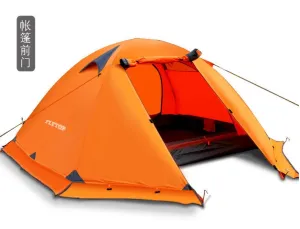 FLYTOP 2-3 Person 2 Layer Aluminum Pole Tent