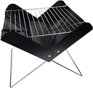 Foldable Grill, Easy to Carry Charcoal Small Household Smokeless BBQ SILS