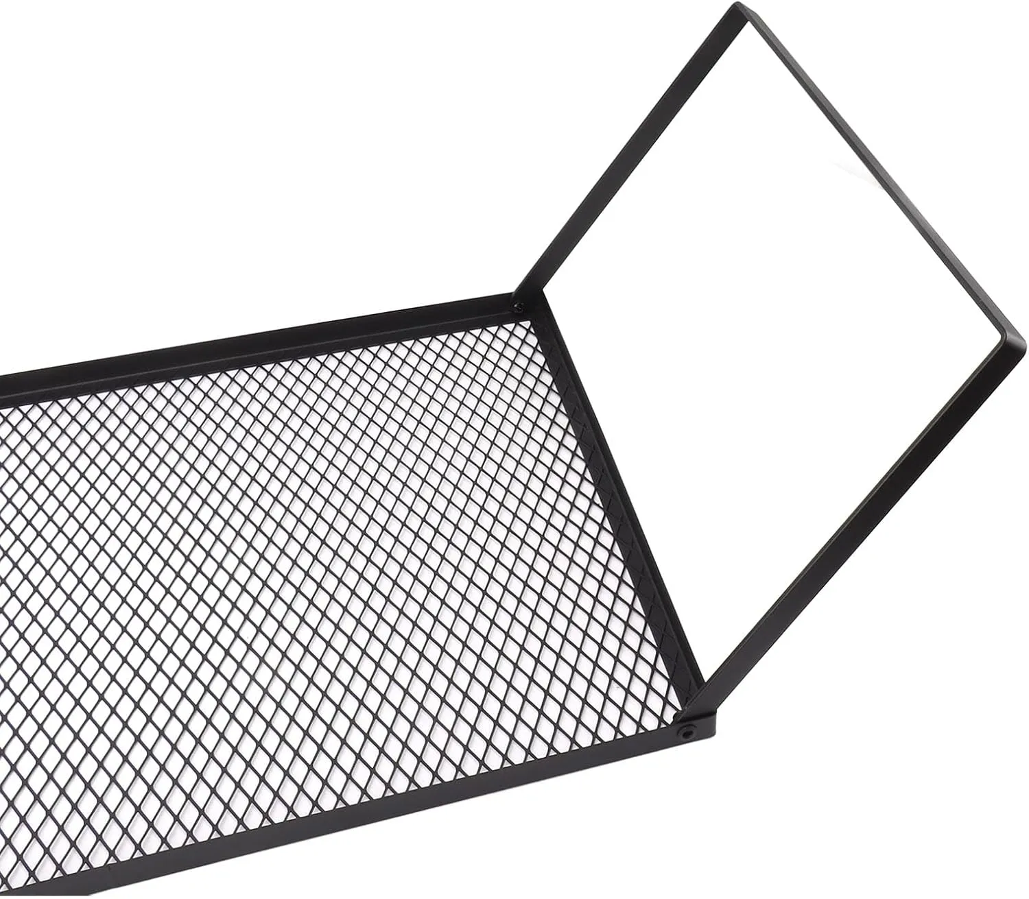 Folding Campfire Grill, Campfire Grill Lightweight Multi Functional Compact High Temperature for Picnics (50x35cm Standard)