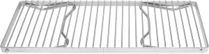 Folding Campfire Grill Portable Stainless Steel Barbeque Rack for Camping Picnic Cooking