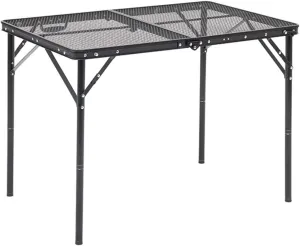 Folding Camping Tables Blackdeer Outdoor Folding Combination Table Detachable Camping Table Portable Barbecue Cooking Kitchen Iron Table