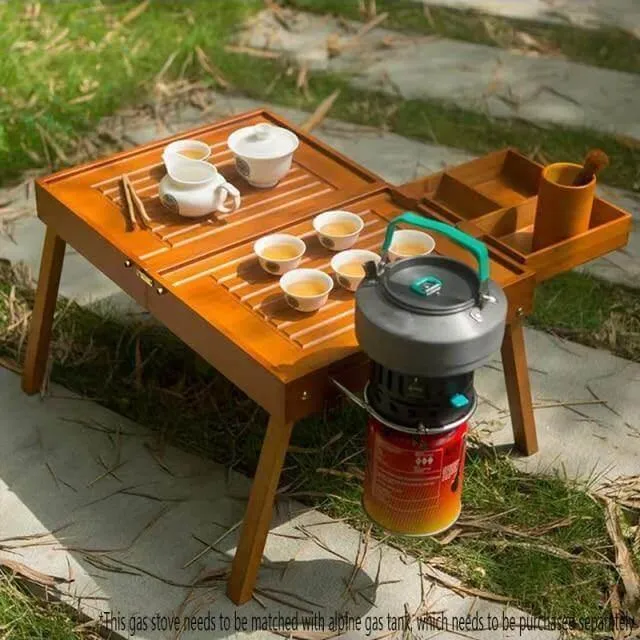 Folding Portable Camping Table Set - Travel Table with Chairs