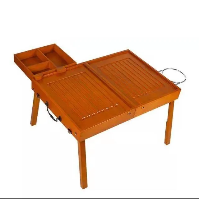 Folding Portable Camping Table Set - Travel Table with Chairs