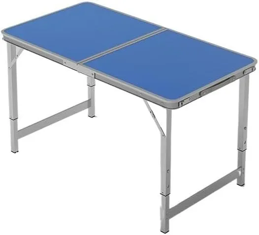 Folding Table, Stall Rectangular Portable Decoration Foldable Table Ground Stall Simple Outdoor Dining Table(3)