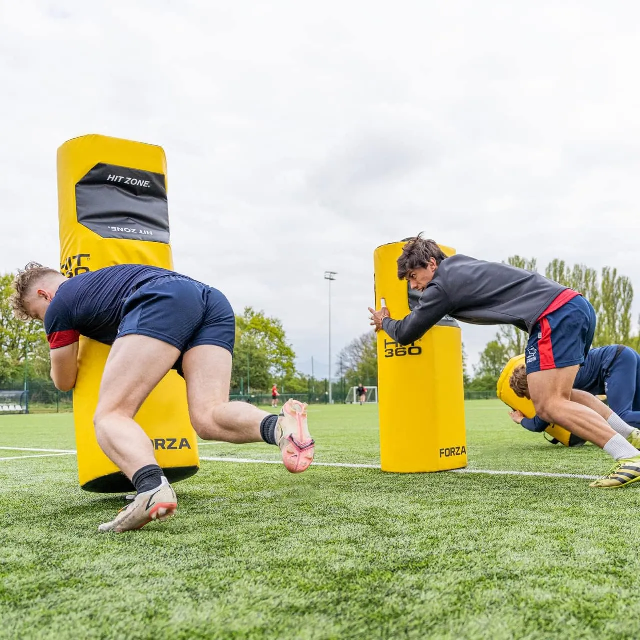 FORZA 360° Hit Football Tackle Bag | Durable Contact Training Dummy for Rugby & Football Drills - Three Sizes for Varied Practise