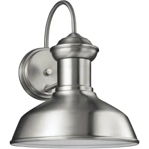 Fredricksburg Satin Aluminum LED Outdoor Wall Lantern