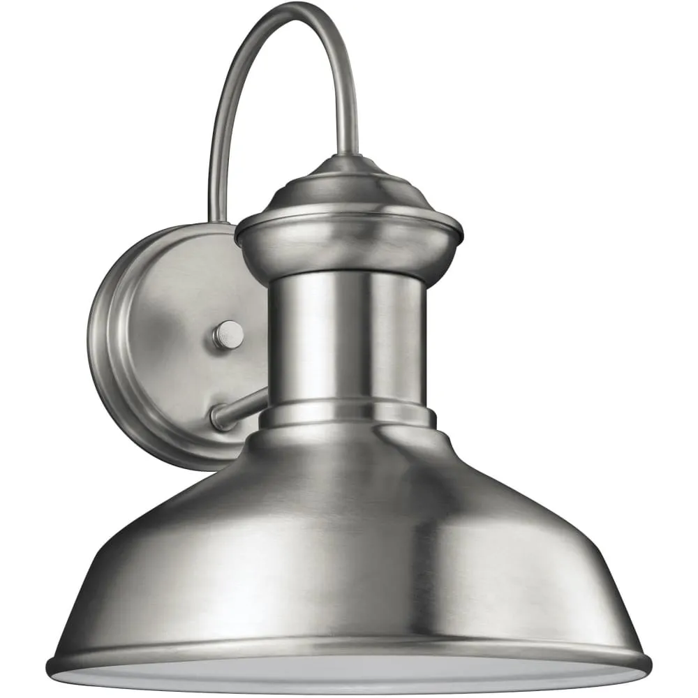 Fredricksburg Satin Aluminum LED Outdoor Wall Lantern