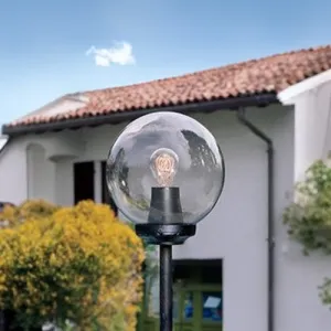 Fumagalli Globe 250 Clear Lantern E27 Black