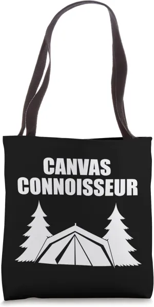 Funny Connoisseur Professional Camper Camping Life Lover Tote Bag