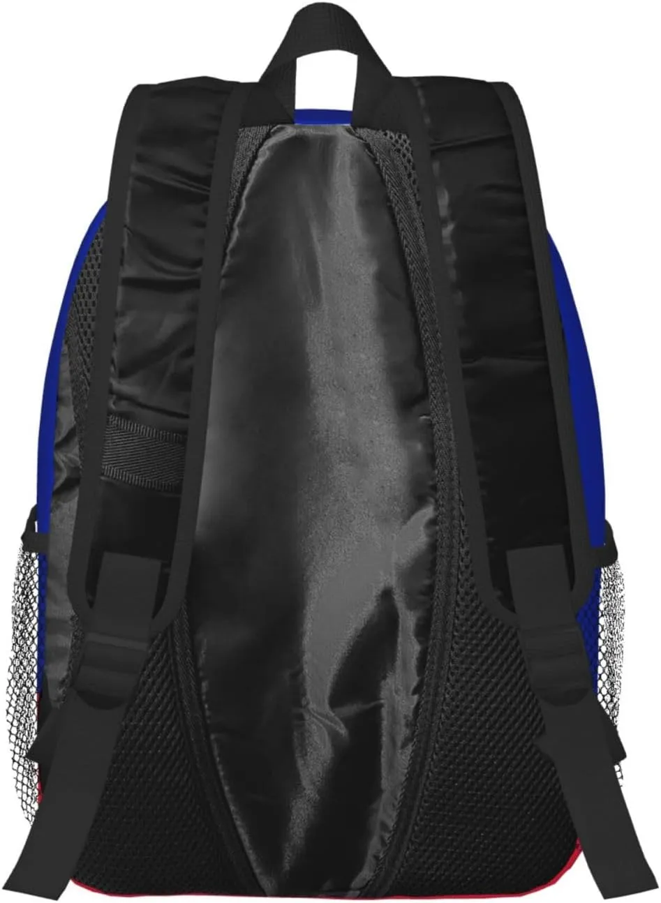 Funny Haiti Flag Backpack Cute Haitian Flag Daypack Laptop Backpack Shoulders Casual Daypack For Men Women