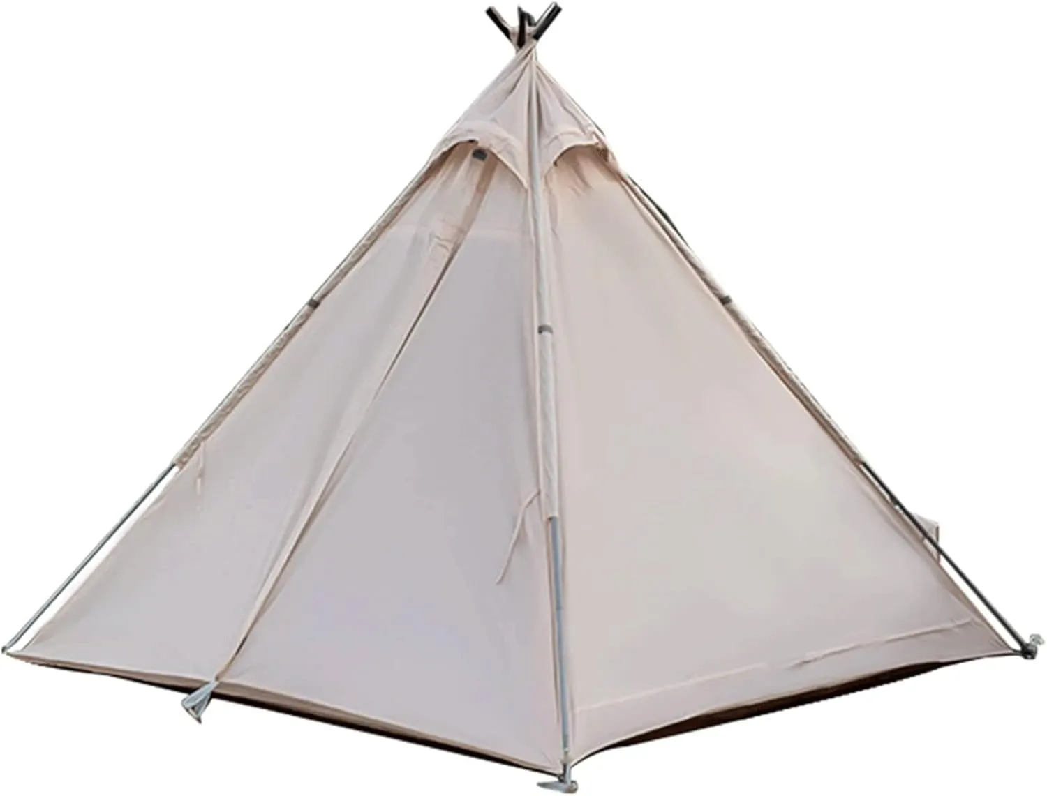 GERRIT Camping Pyramid Twin Tent, Four Seasons Outdoor Hiking and Hunting Pyramid Tent