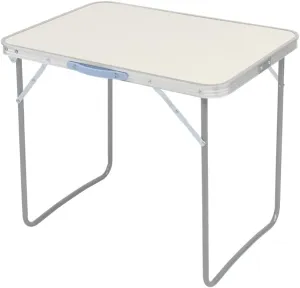 GEXECEUSS Aluminum Camping Folding Table Portable Picnic Table with Carry Handle No Assembly for Outdoor Picnic Beach BBQ Garden Cooking Office