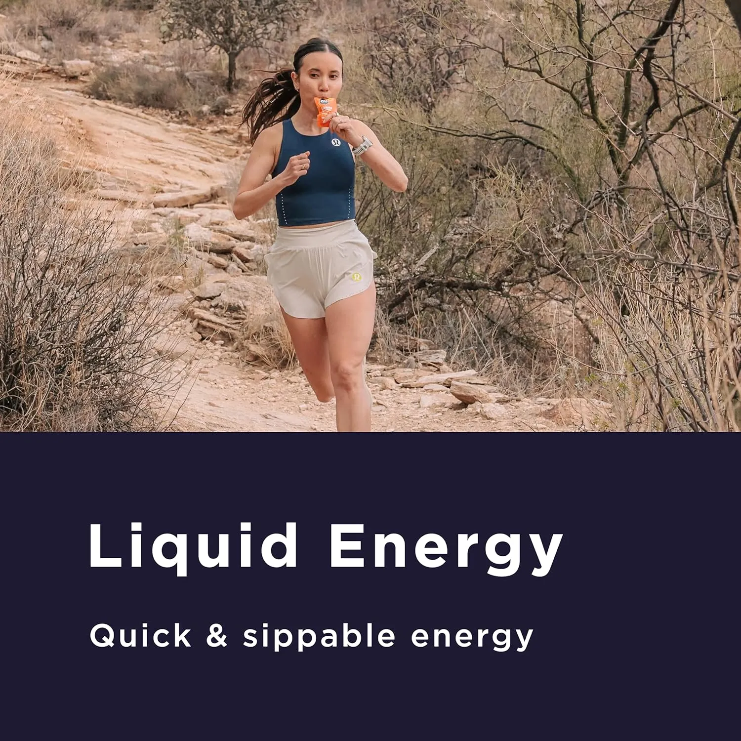 GU Energy Liquid Energy Gel with Complex Carbohydrates, Vegan, Gluten-Free, and Dairy-Free On-the-Go Energy for Any Workout, 12 Count, Strawberry Banana