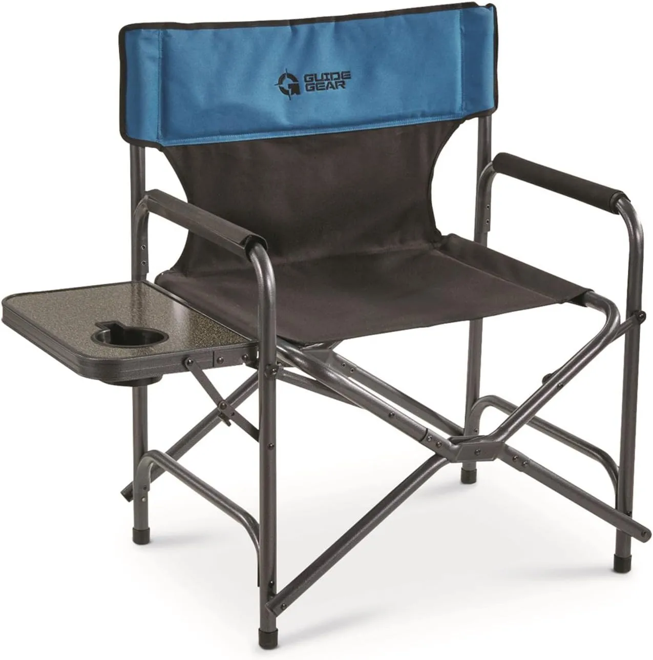 Guide Gear Director’s Camp Chair, Oversized, Portable, Folding, 500-lb. Capacity