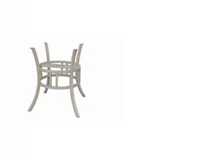 Hamilton Dining Table Base (for 48"Round Top w/UH) Aluminum w/Adjustable Legs