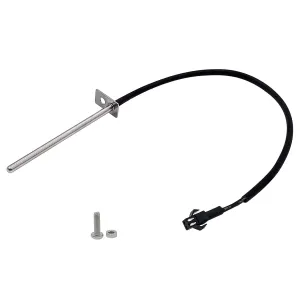 Heat Sensor Replacement for Char-Griller Gravity Fed 980 Charcoal Grill, RTD Temperature Probe Part 801126